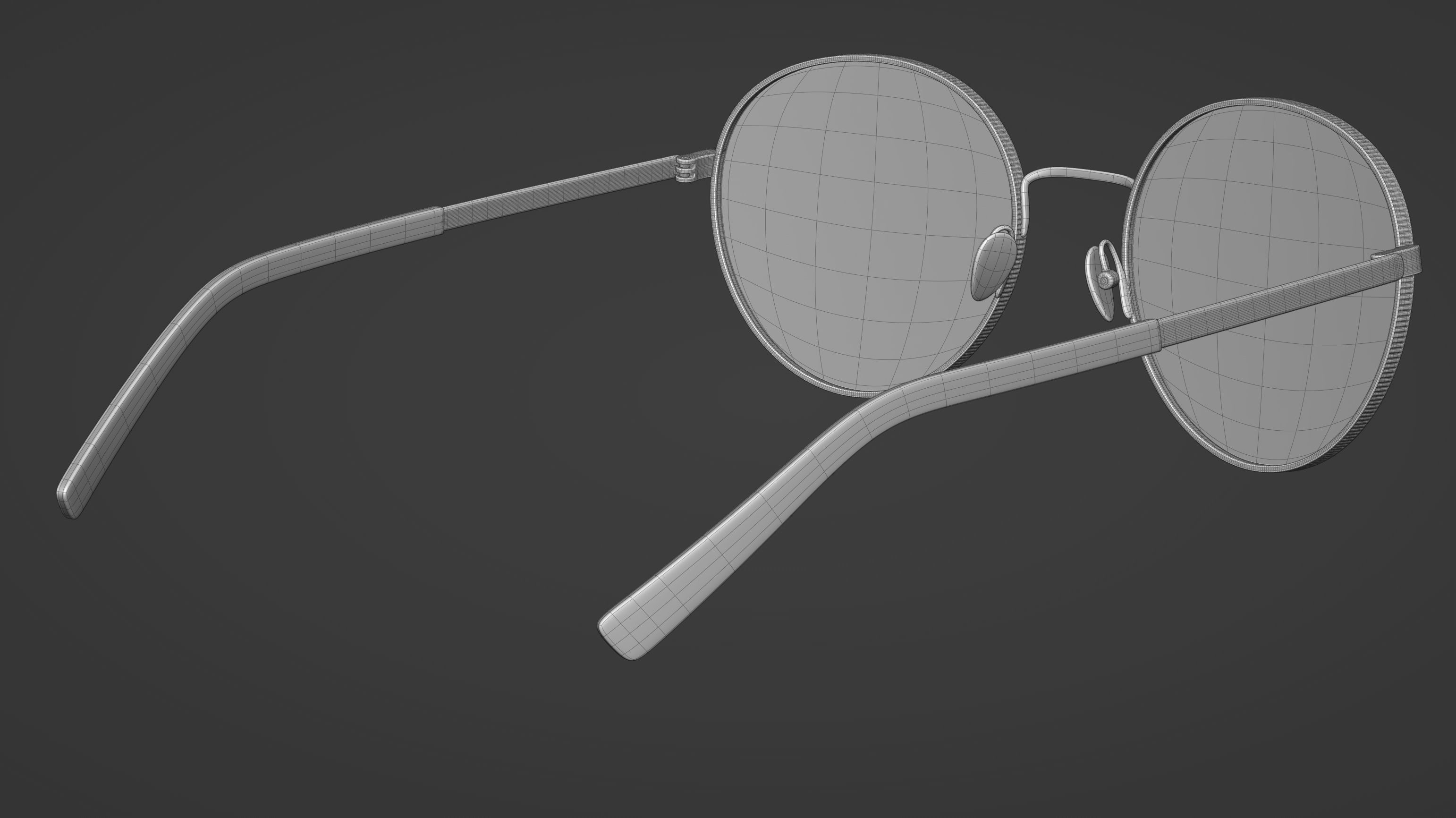 Matrix Resurrections Money Sunglasses 3D model_11