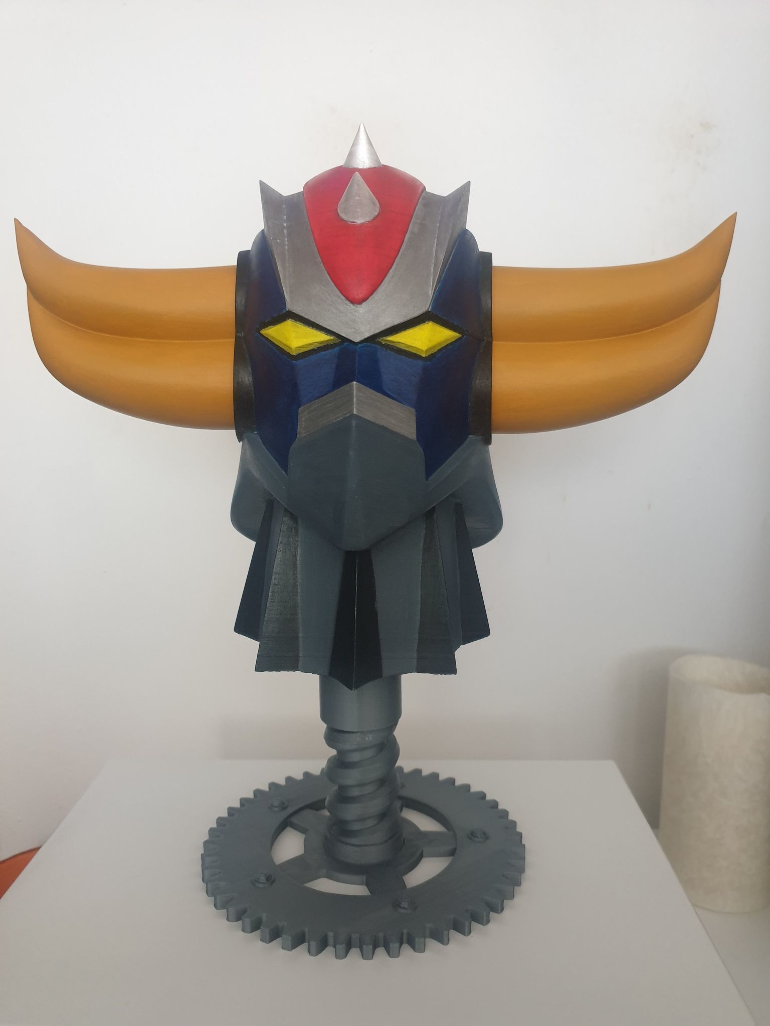 Grendizer classic bust 3D print model_6