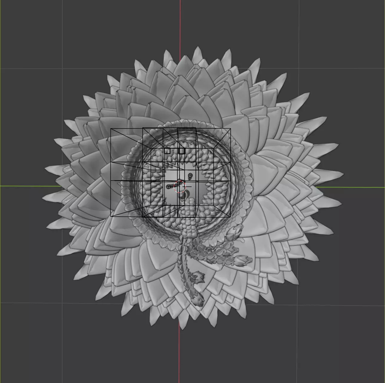 loy krathong festival 3D model_0