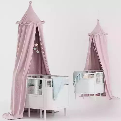 Kids Bed and Canopy