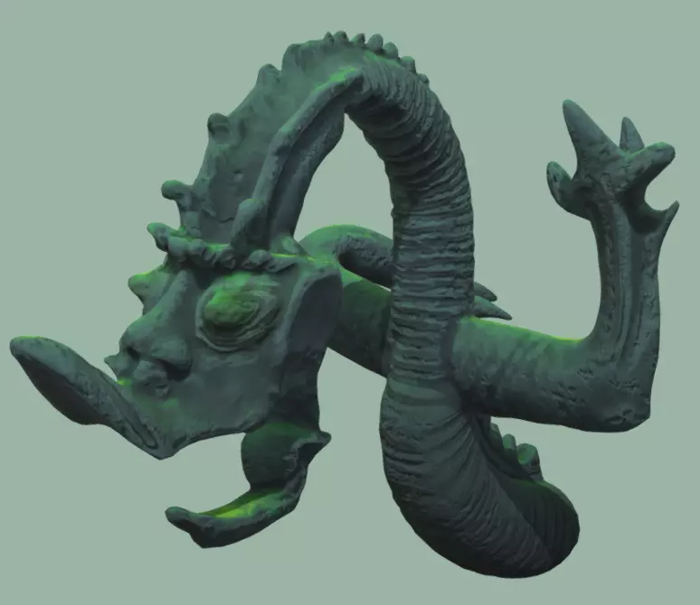 hand dragon Free 3D model_0
