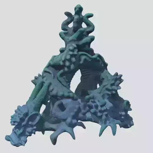 double dragon Free 3D model