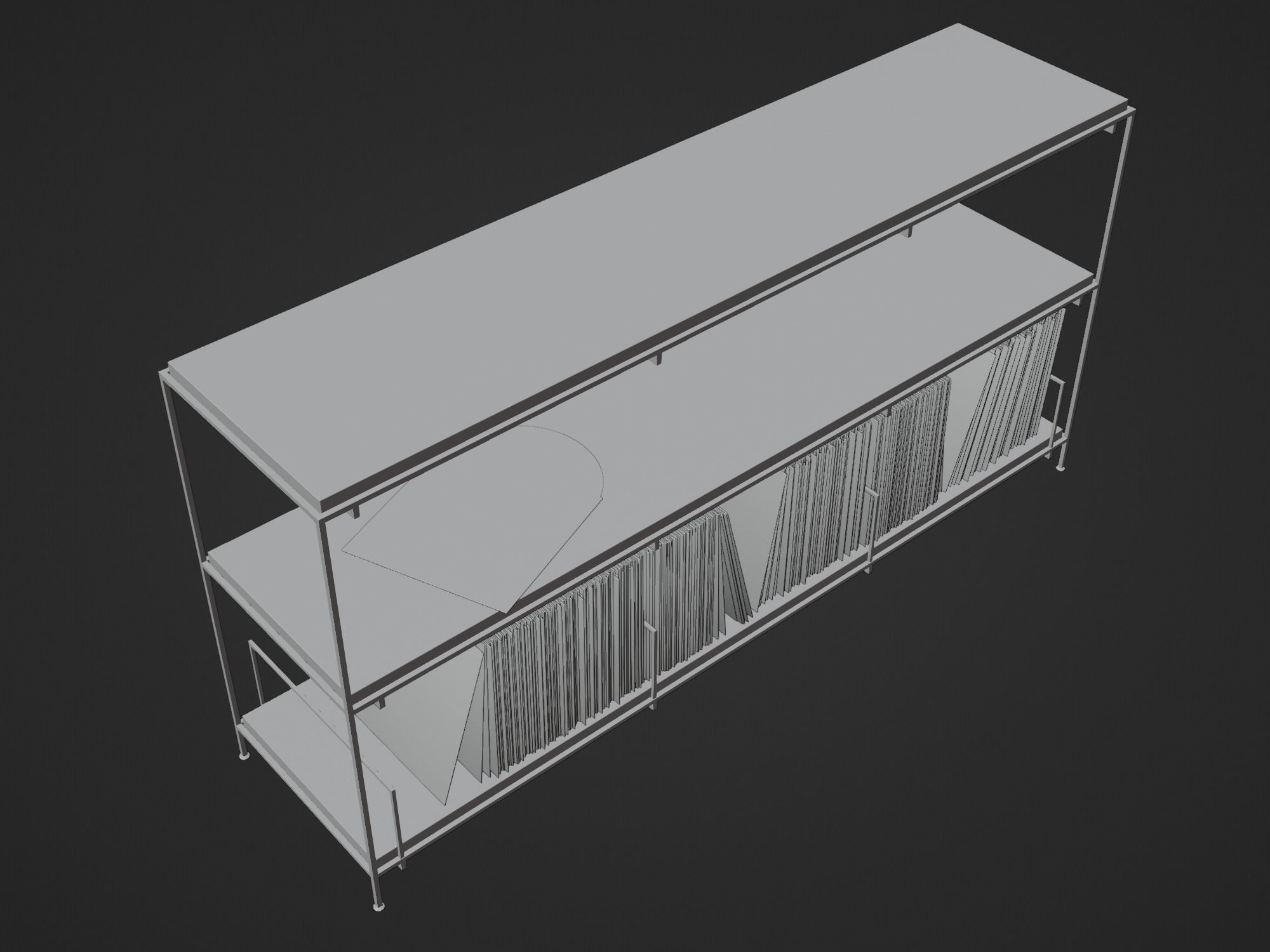 Vinyl Storage No20 3D model_19