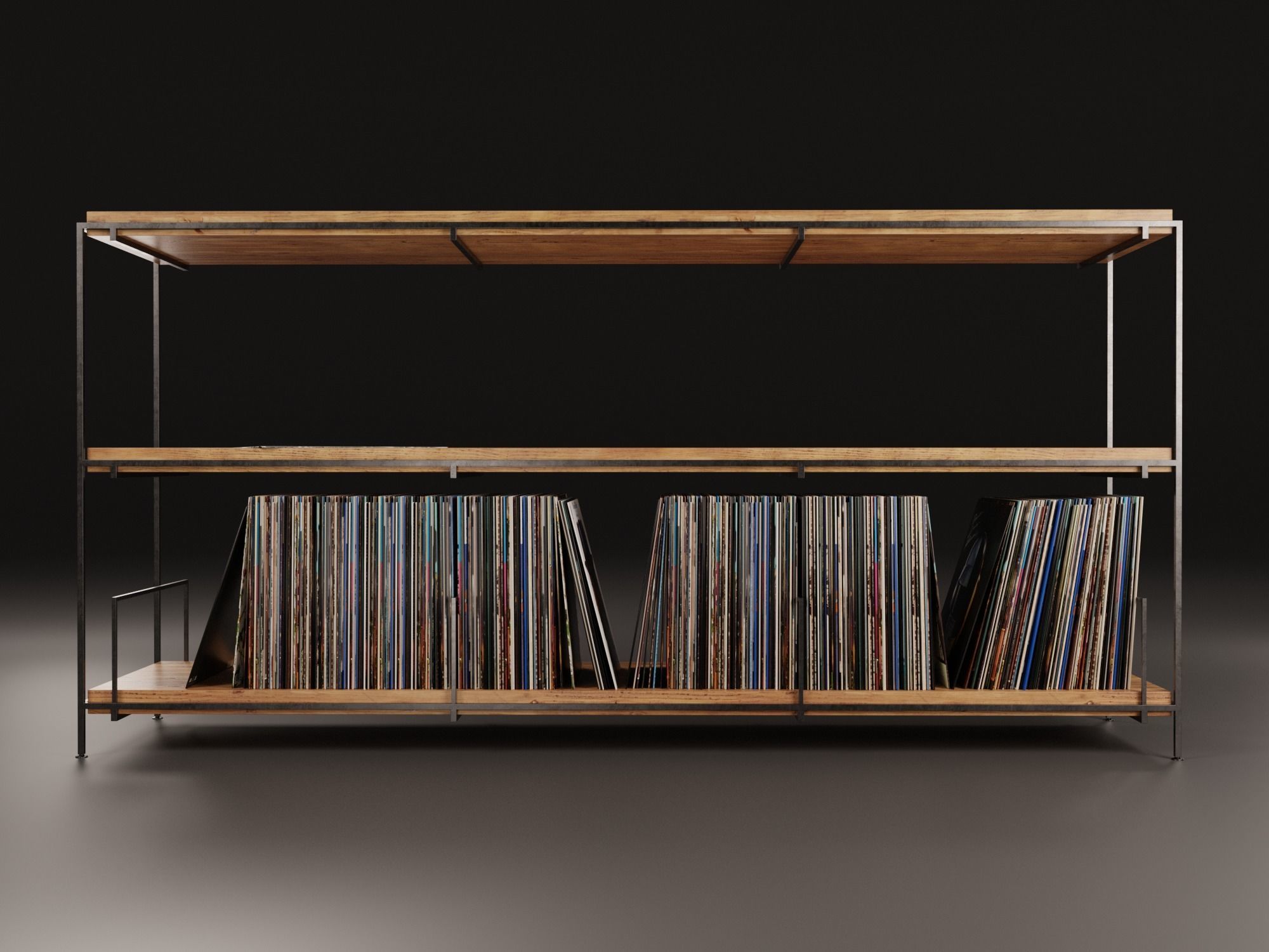 Vinyl Storage No20 3D model_4