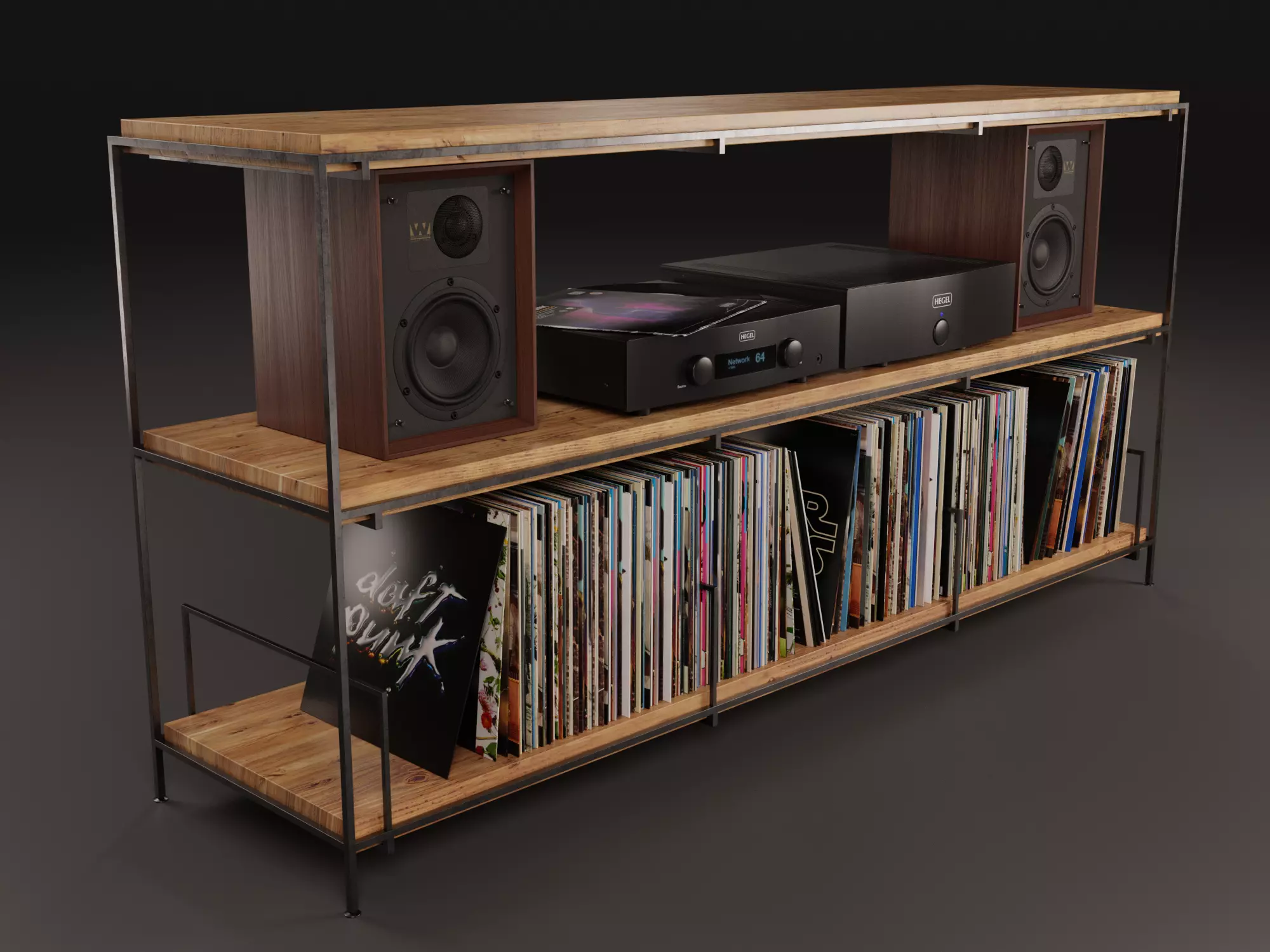 Vinyl Storage No20 3D model_0