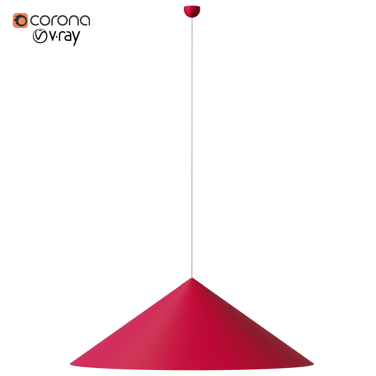 w151 Extra large pendant 3D model_7