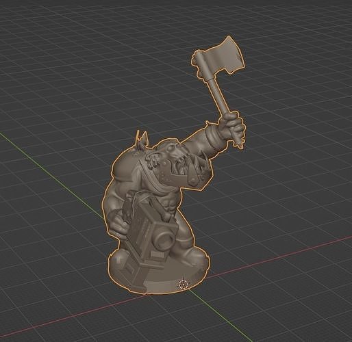 Warhammer 40K orks  3D print model