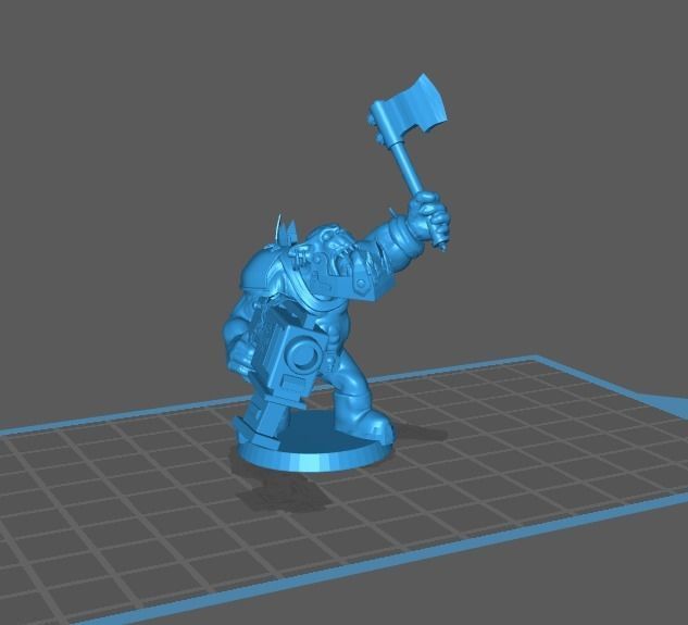 Warhammer 40K orks  3D print model_3