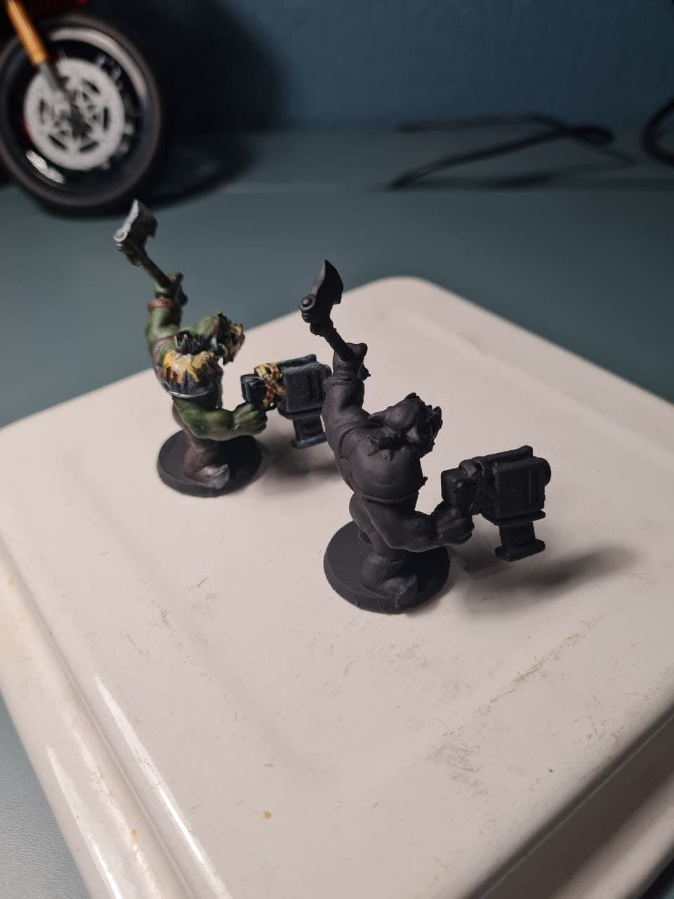 Warhammer 40K orks  3D print model_5