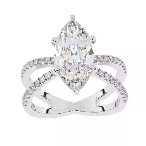 Marquise ring