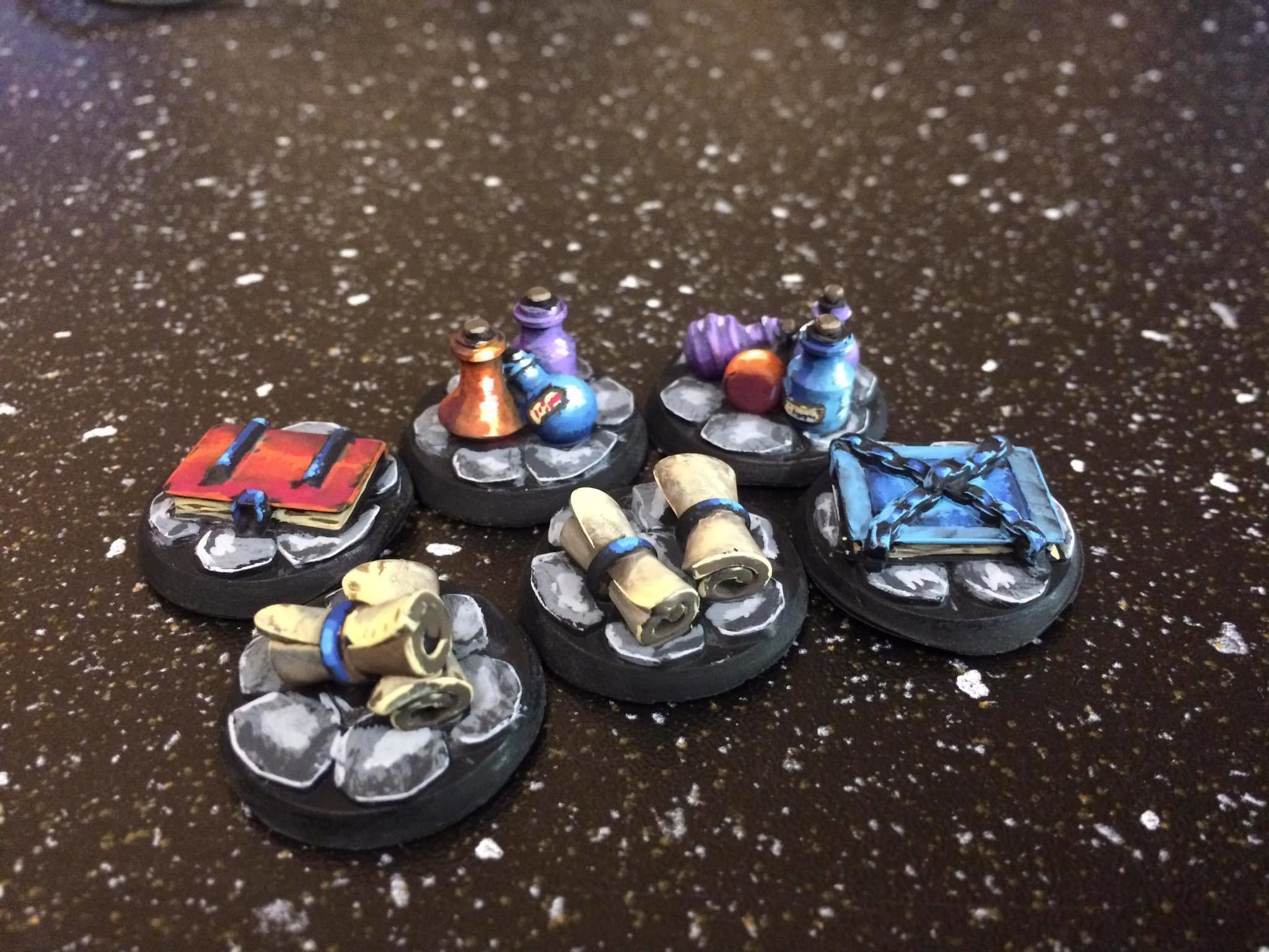 frostgrave treasure tokens  3D print model_1