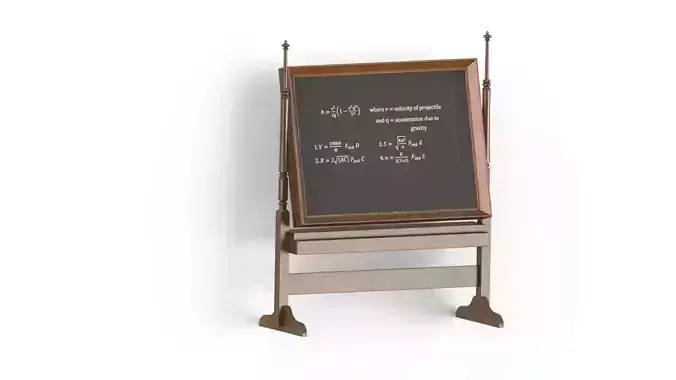 Indiana Jones School Board  3D model
