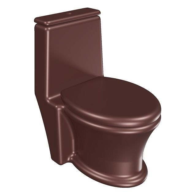 Elegant Sanitary Ware Low-poly 3D model_2