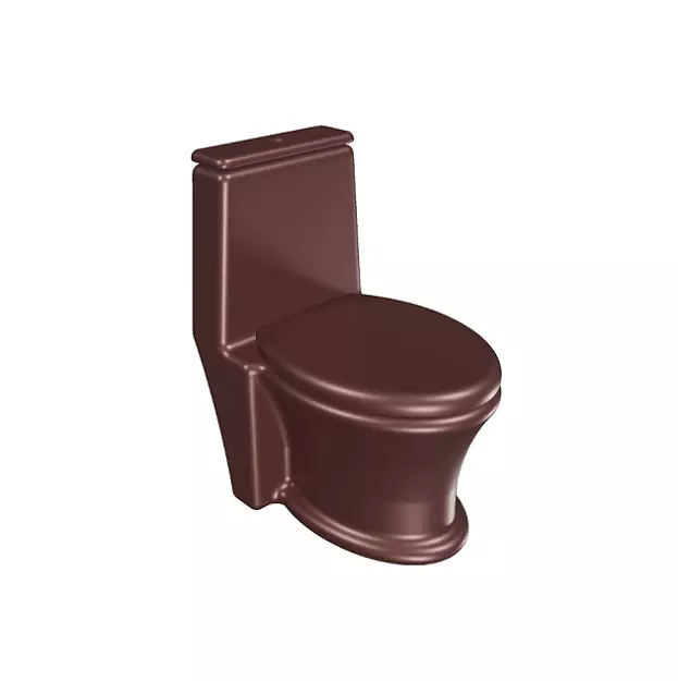 Elegant Sanitary Ware Low-poly 3D model_0