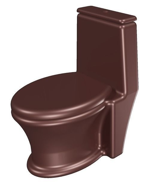 Elegant Sanitary Ware Low-poly 3D model_1