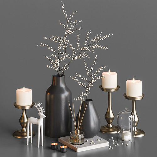 Decorative set 34 3D model
