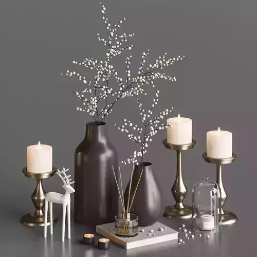 Decorative set 34 3D model