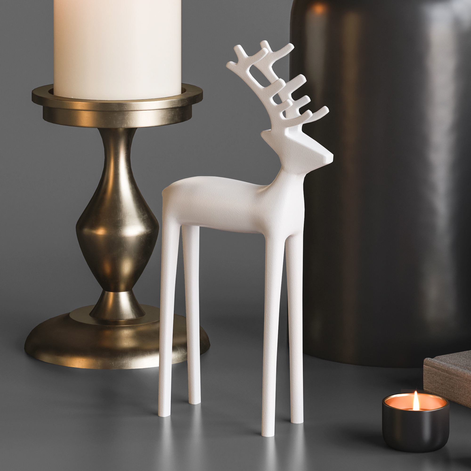 Decorative set 34 3D model_2