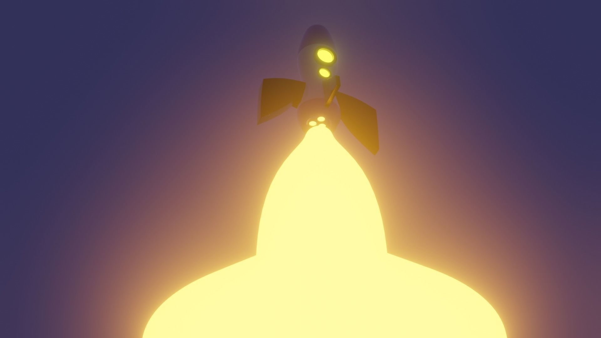 Rocket Launch 3D model_2