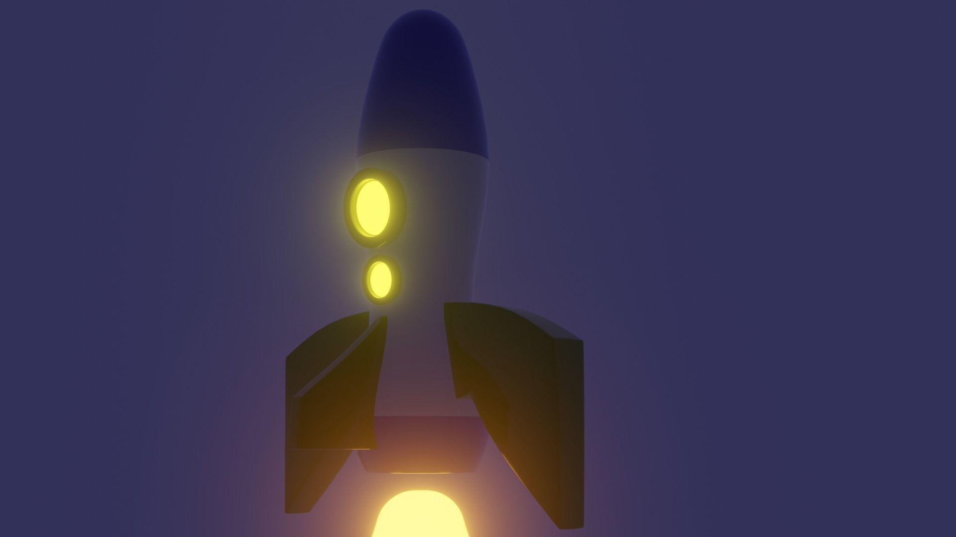 Rocket Launch 3D model_1