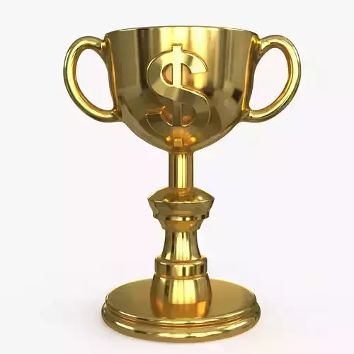 Award Trophy 05 Low-poly 3D model