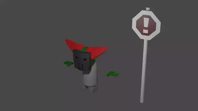 tricky the clown 3D model tricky the clown 3D model