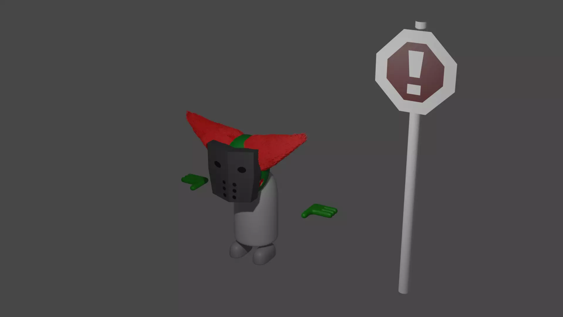 tricky the clown 3D model_0