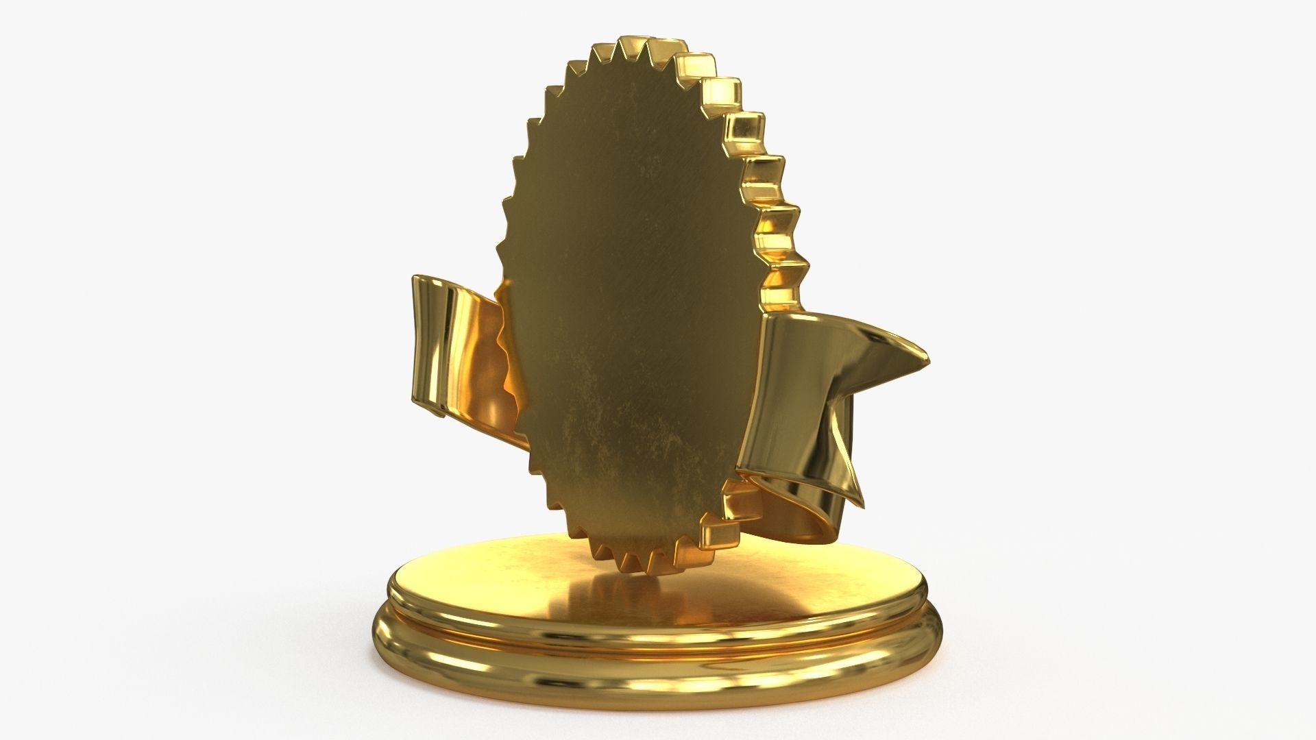 Award Trophy 06 Low-poly 3D model_8