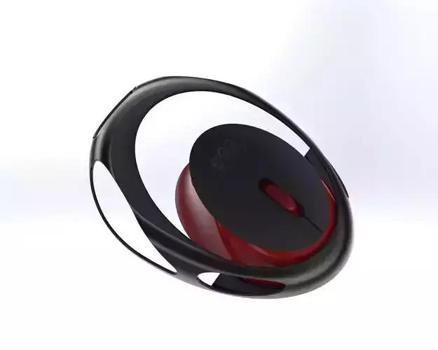 Elliptical Mouse  3D model