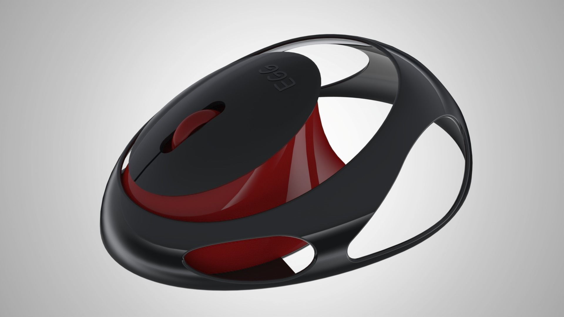 Elliptical Mouse  3D model_1