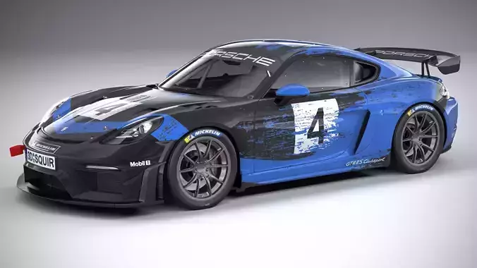 Porsche 718 Cayman GT4 RS Clubsport 2022