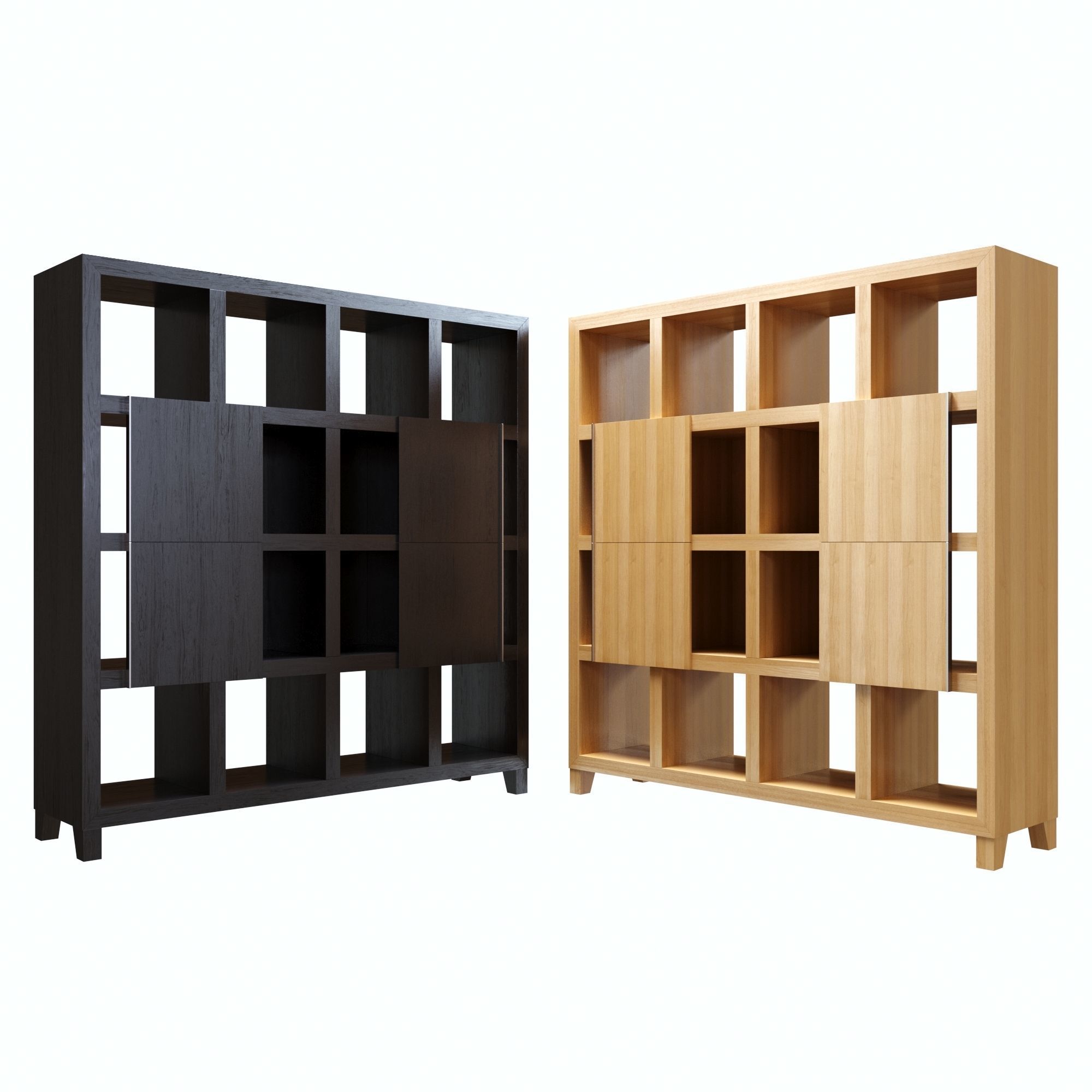 Conde House SHOJI bookcase 3D model_1