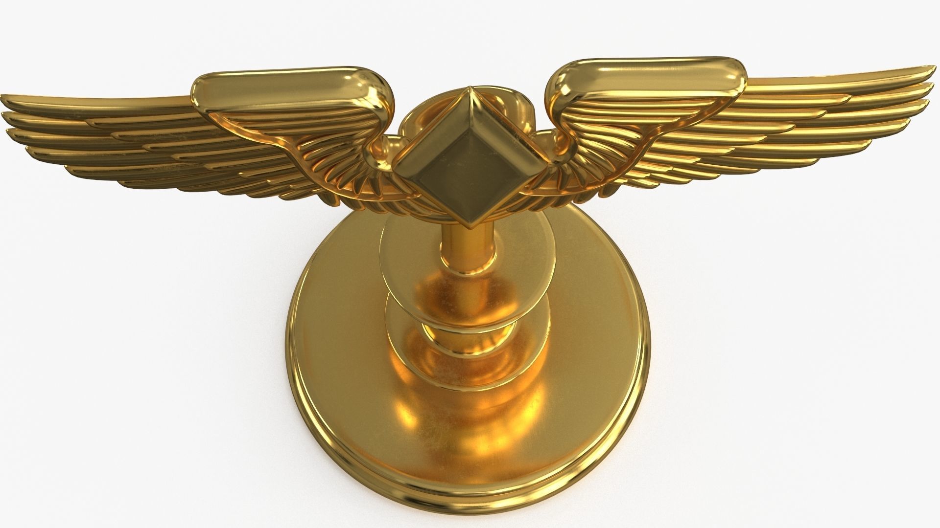 Award Trophy 13 Low-poly 3D model_11