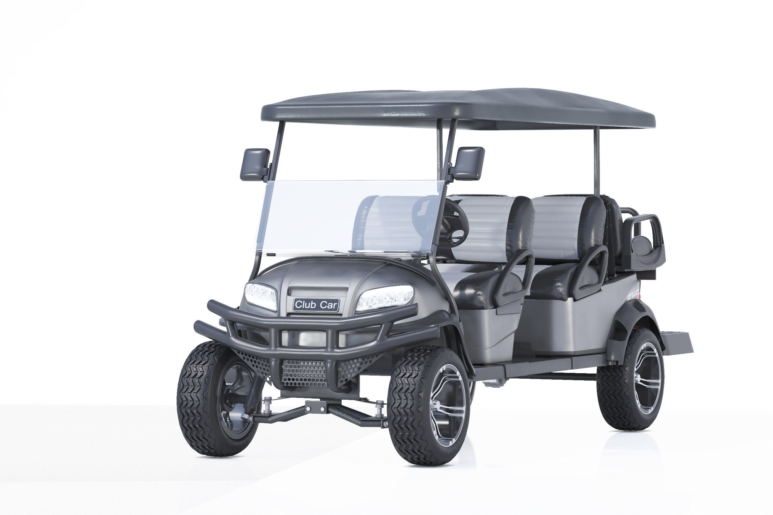 Golf Club Car 3D model_6