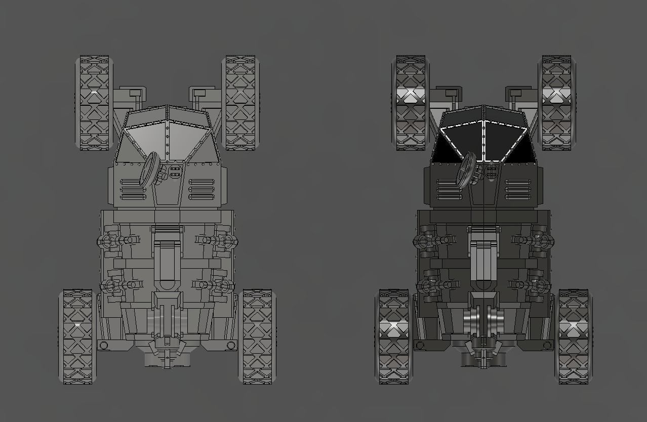 Nemesis Rover 3D print model_1
