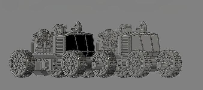 Nemesis Rover 3D print model