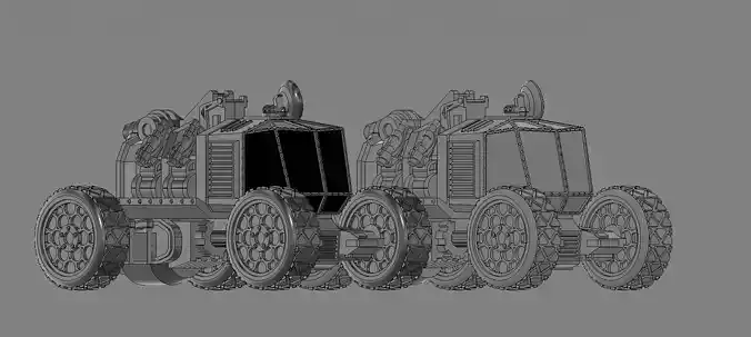 Nemesis Rover 3D print model