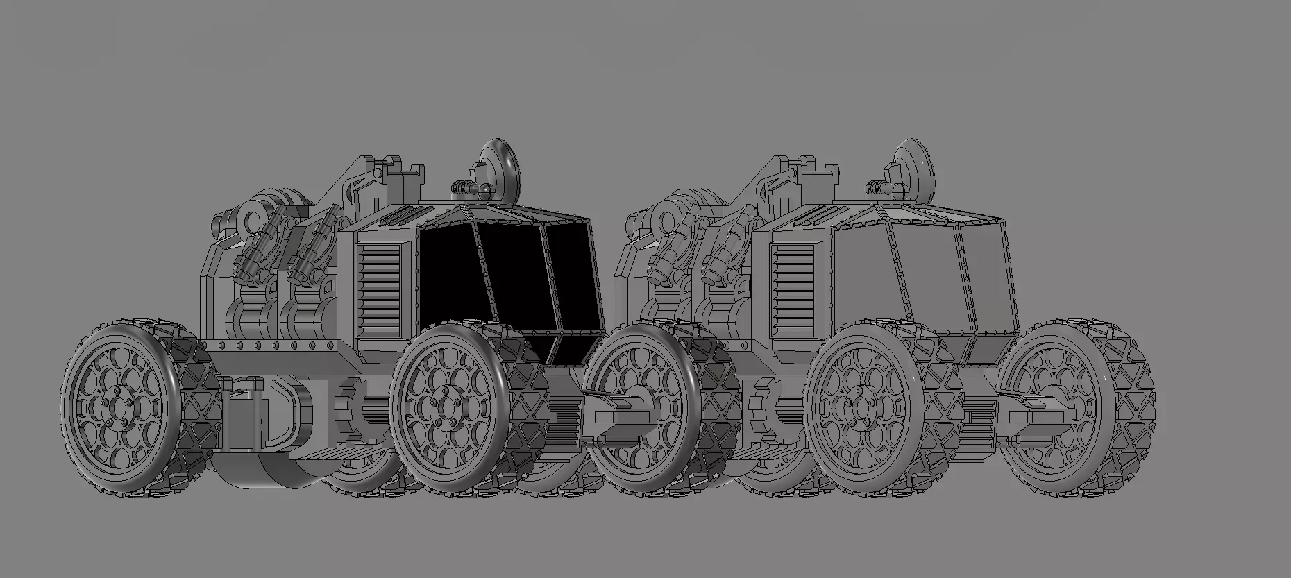 Nemesis Rover 3D print model_0