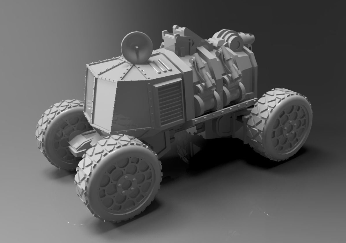 Nemesis Rover 3D print model_4