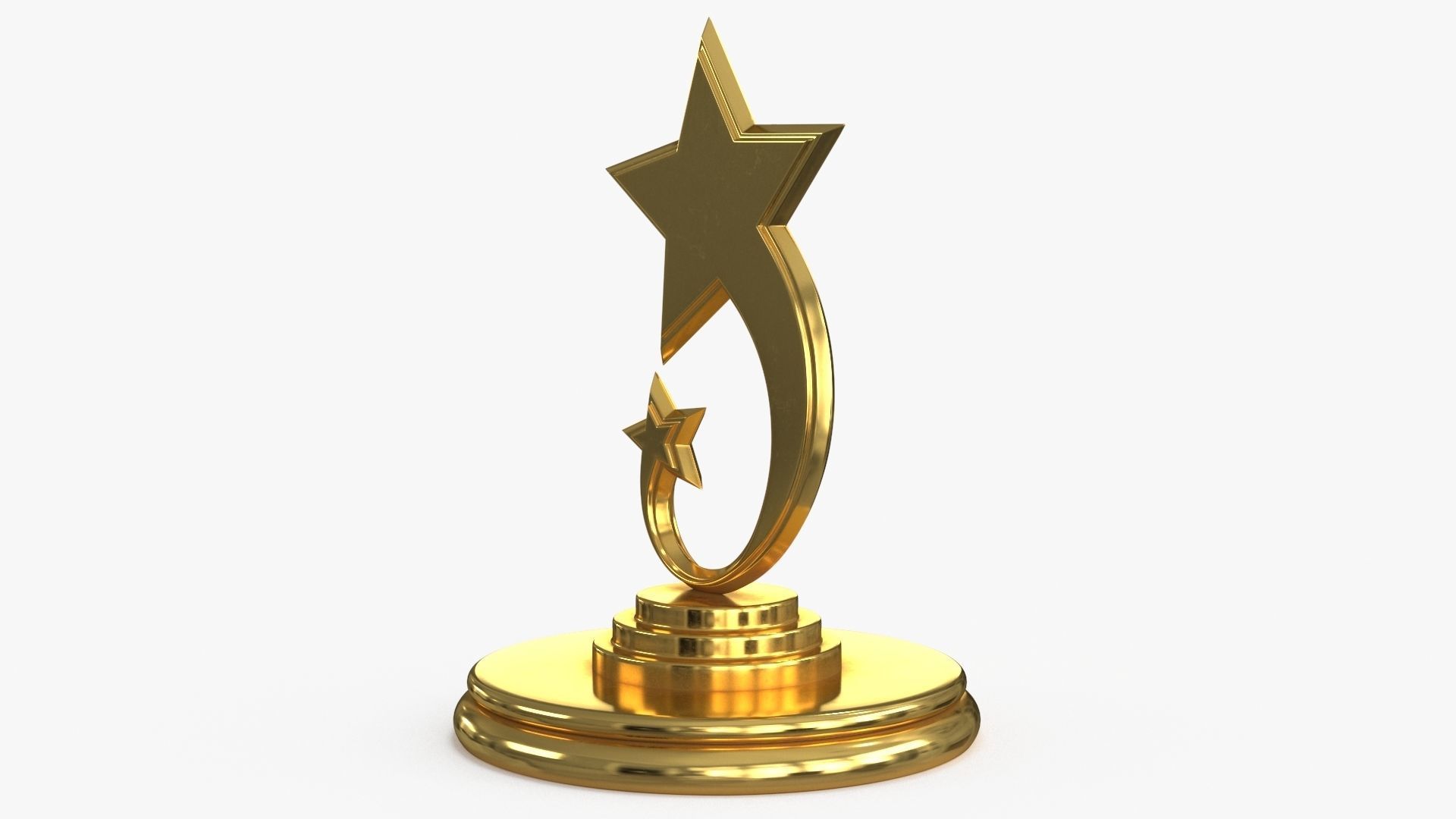 Award Trophy Collection 14 pieces Low-poly 3D model_51