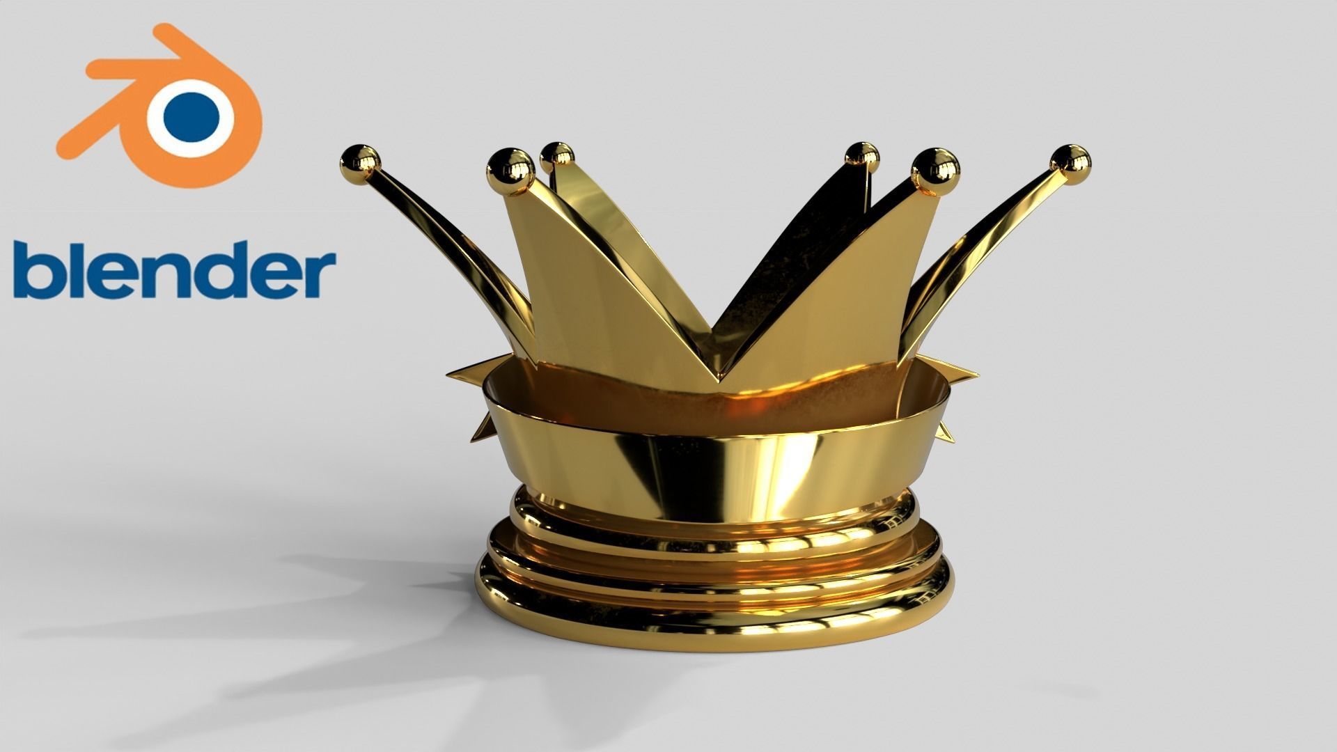 Award Trophy Collection 14 pieces Low-poly 3D model_11