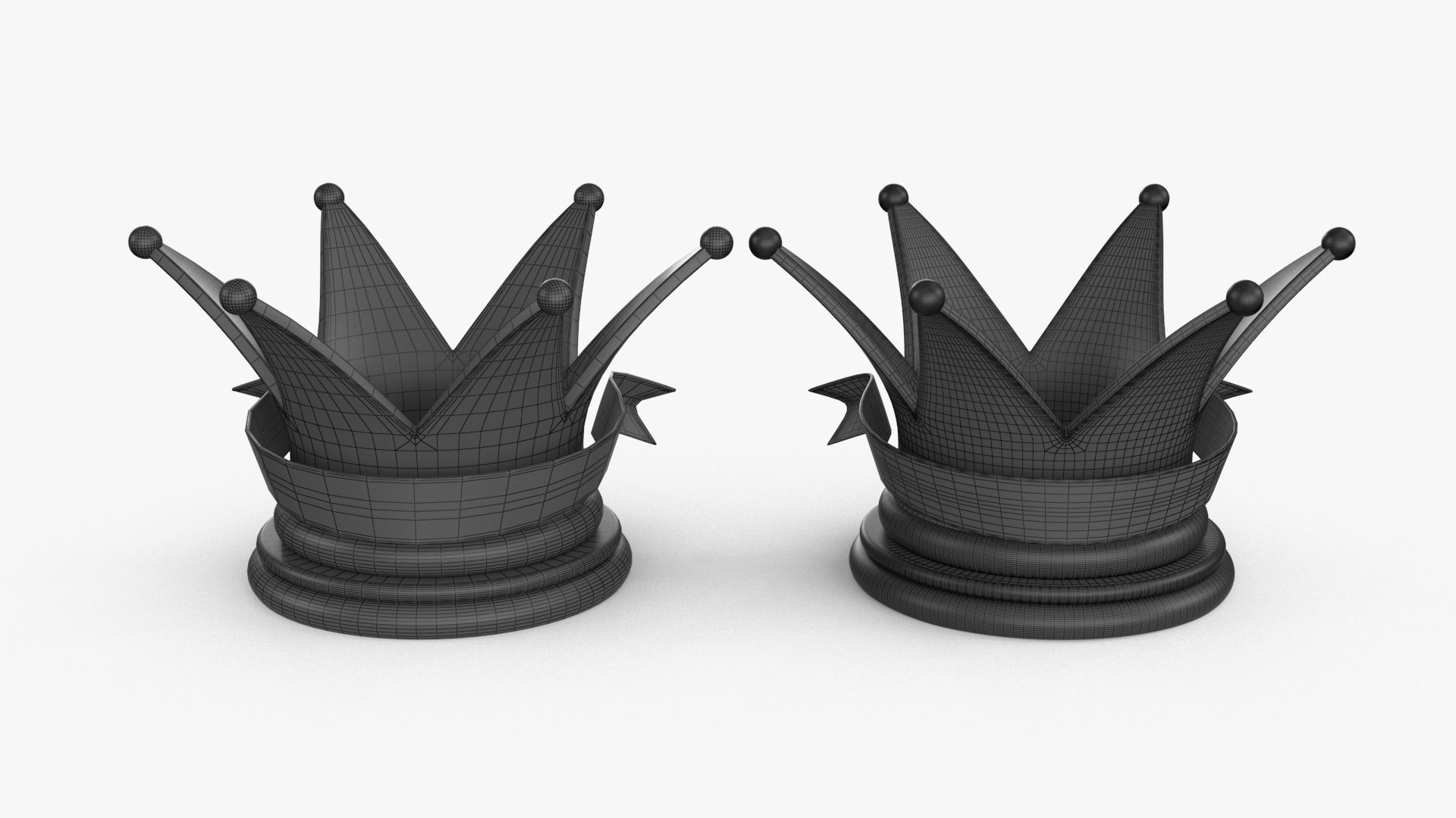 Award Trophy Collection 14 pieces Low-poly 3D model_46