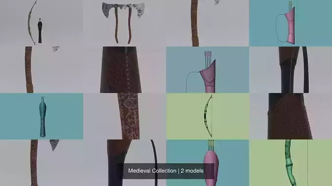 Medieval Collection bow and arrow