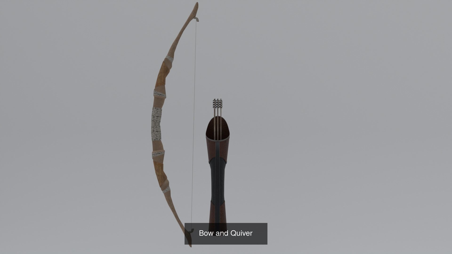 Medieval Collection bow and arrow _1