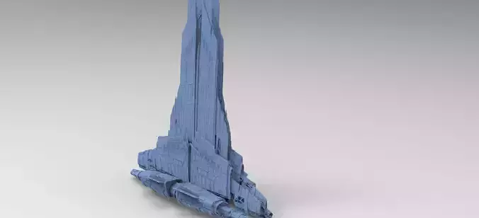Alien Tower monolith ship kit 2