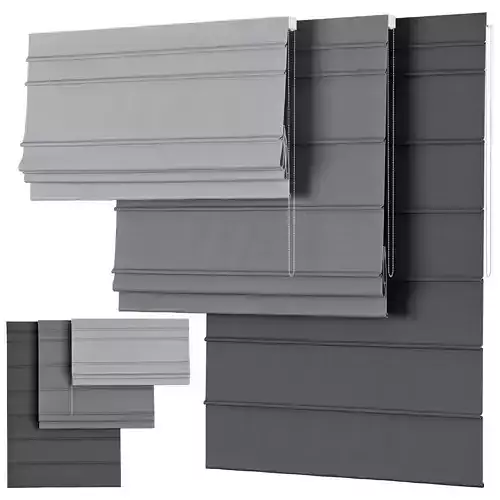 Roman Curtains 151 Cordless Room Darkening Fabric Arlo blinds