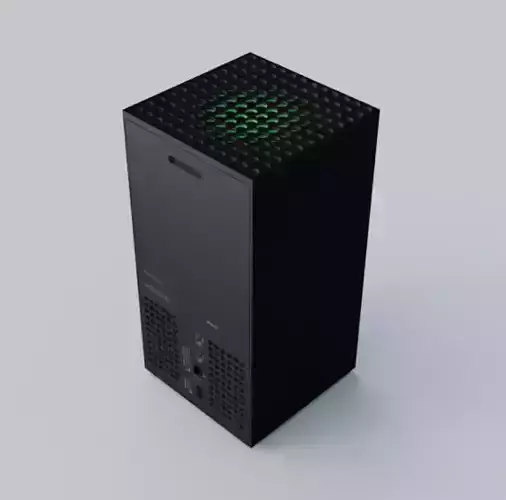 XBOX Series X 3D Model WIP