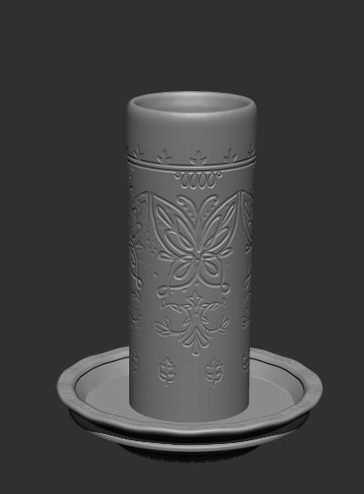 Encanto candle 3D print model_1