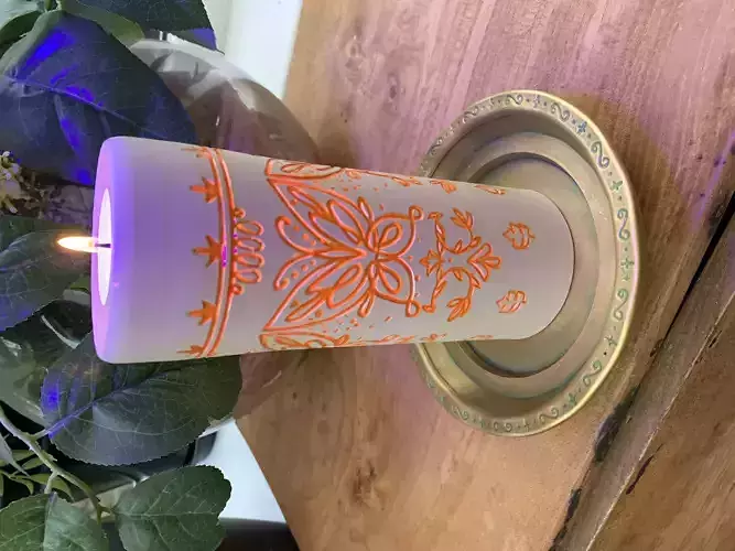 Encanto candle 3D print model