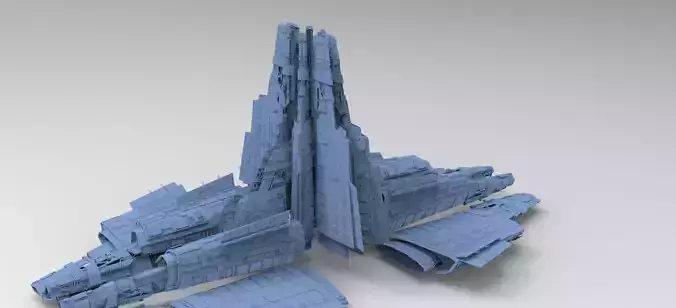 Alien Ship pyramid design 7 